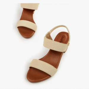 Sandália Salto Bloco Prata