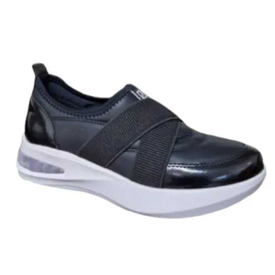 Tênis Feminino PICCADILLY Amortecedor Bolha de Elastano Calce Fácil