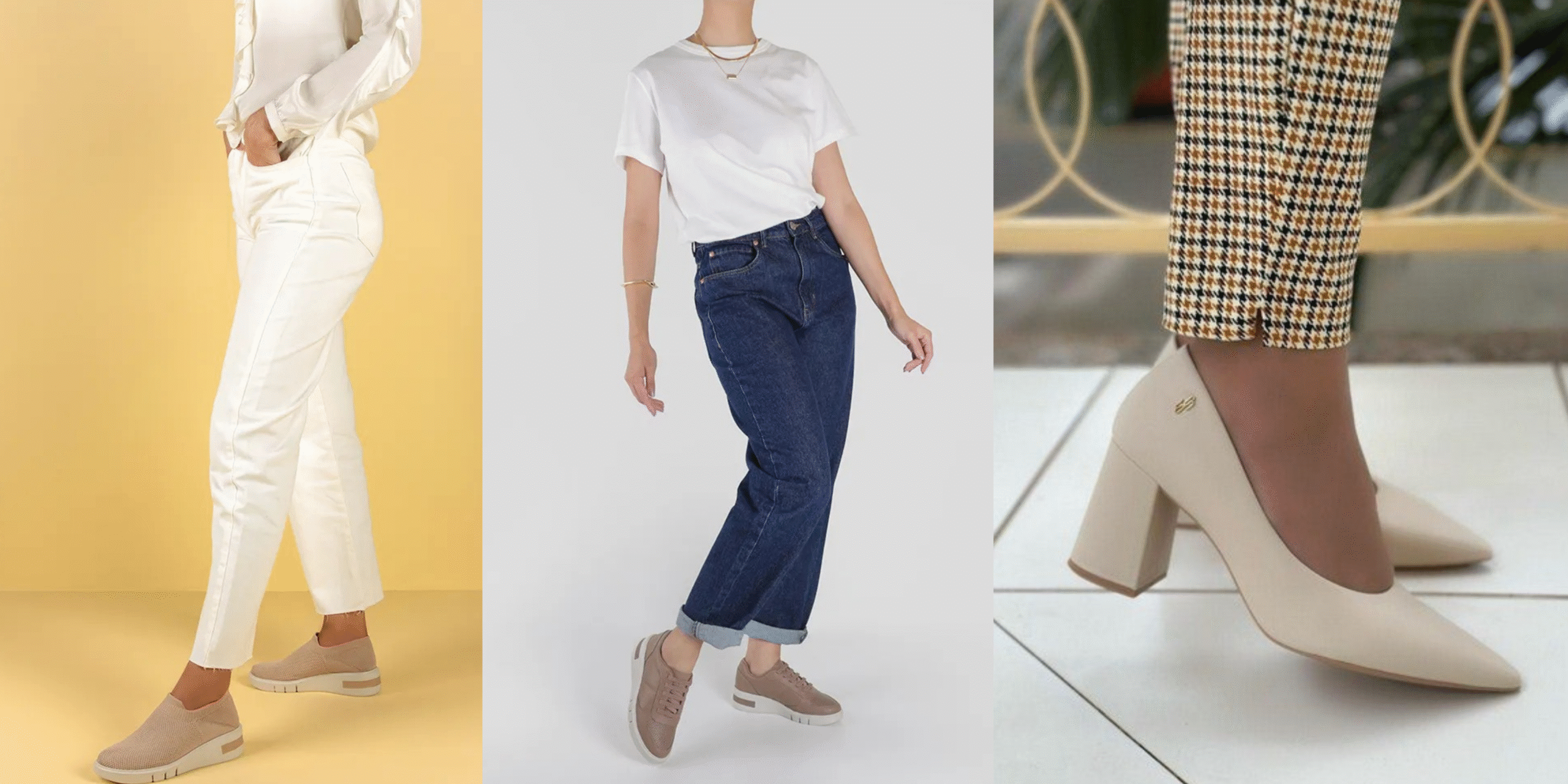 Banner para loja de moda look básico