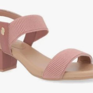 Sandália Usaflex Com Elástico Casual Confort Original Rosa Vintage