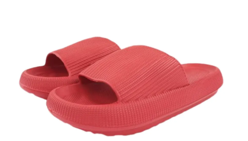 Chinelo Ortopédica Fly Feet Nuvem Vermelho
