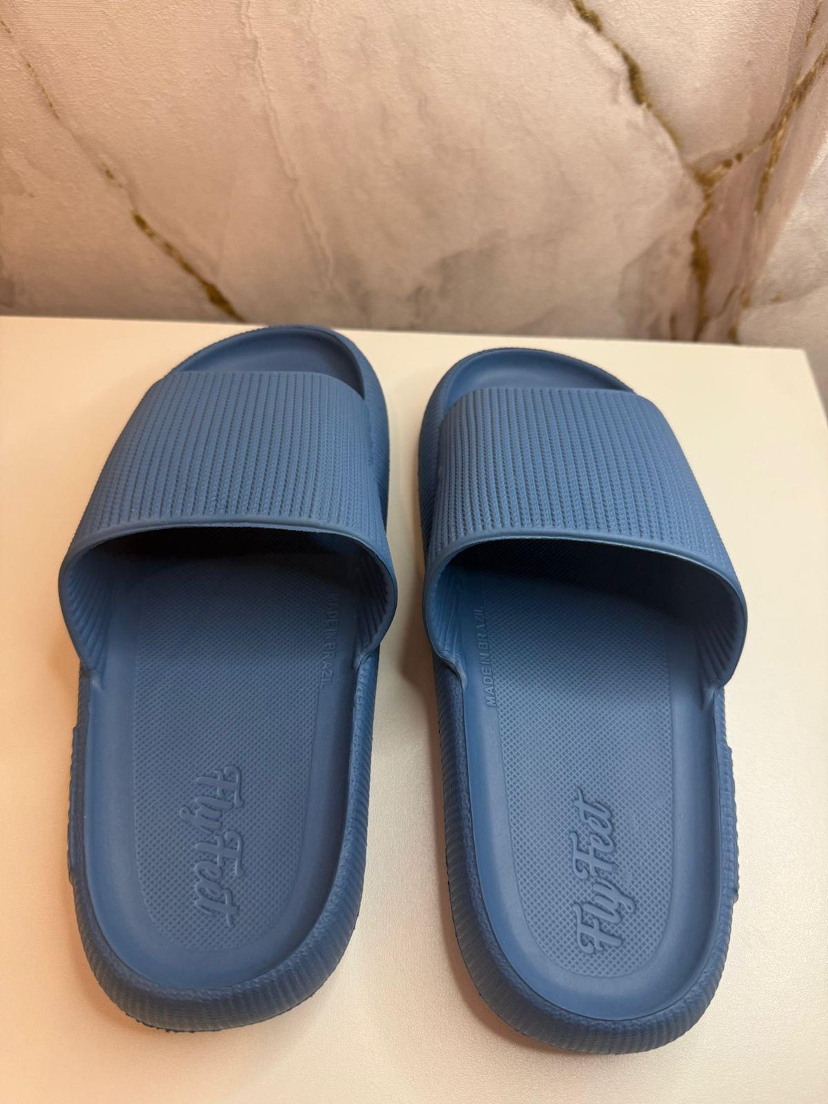 Chinelo Ortopédica Fly Feet Nuvem azul escuro