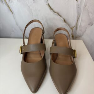 Salto bloco fendi - slingback