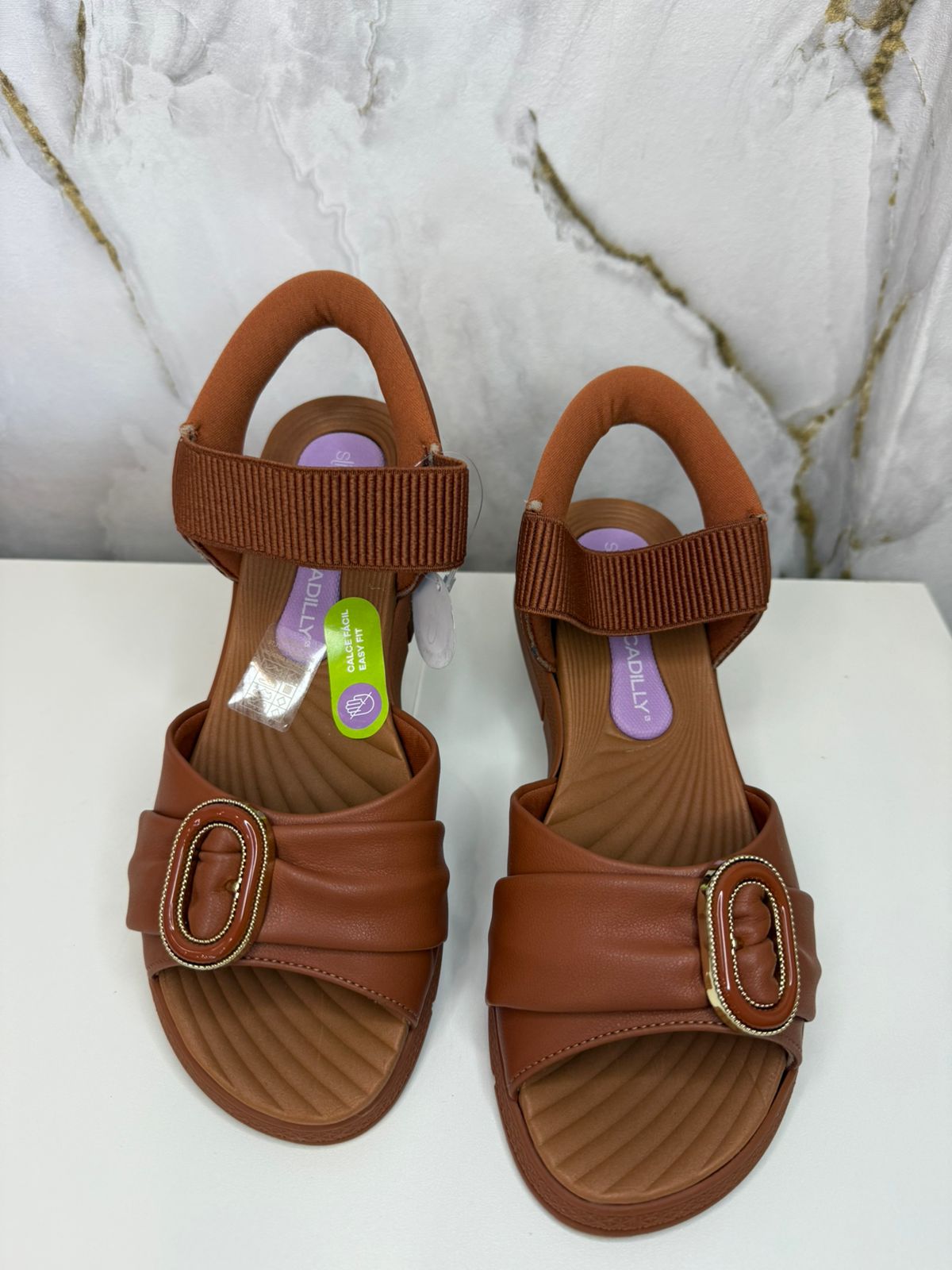 Sandália slip Fit Canela - Imagem 3