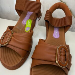 Sandália slip Fit Canela