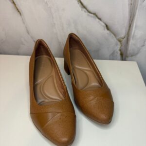 Scarpin em couro