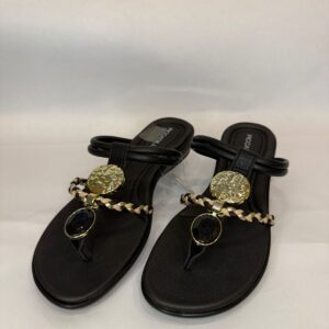 Chinelo preto/ picadilly